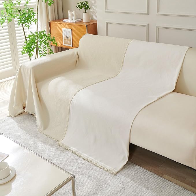 VClife Boho Couch Cover, Washable Thick Sofa Cover - Image 3