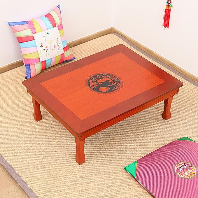 Folding Table, Korean Solid Wood Dining Table/Study Table/Coffee Table/Kang - Image 4