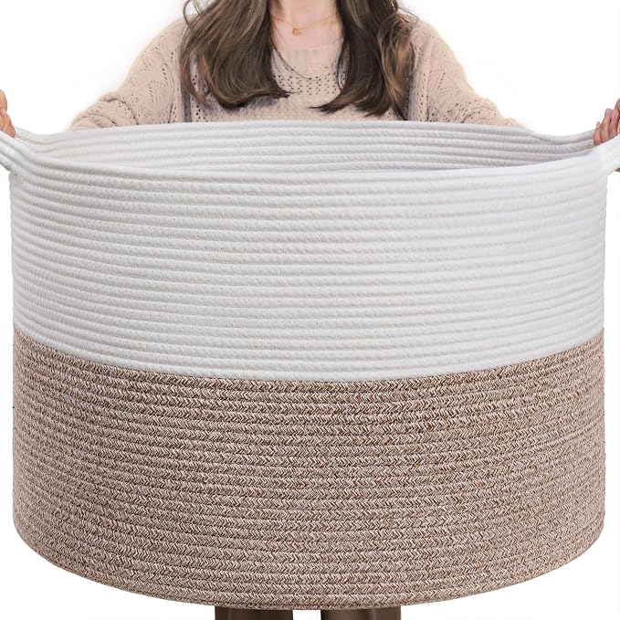 INDRESSME XXXLarge Blanket Basket by INDRESSME