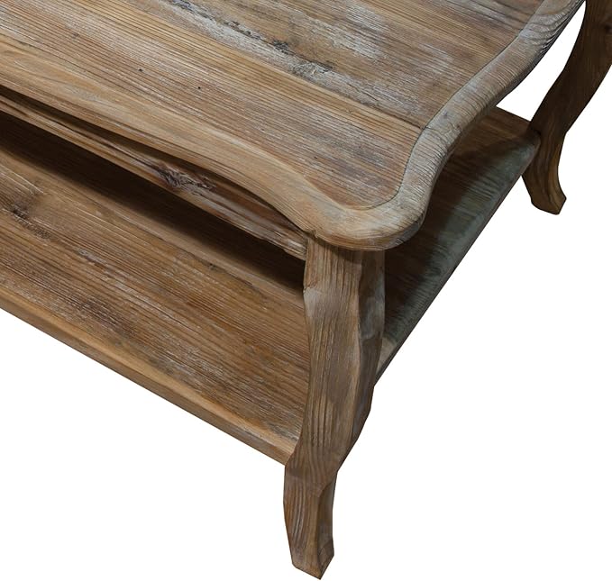 Alaterre Furniture Austerity 42-Inch Rustic Coffee Table - Image 12