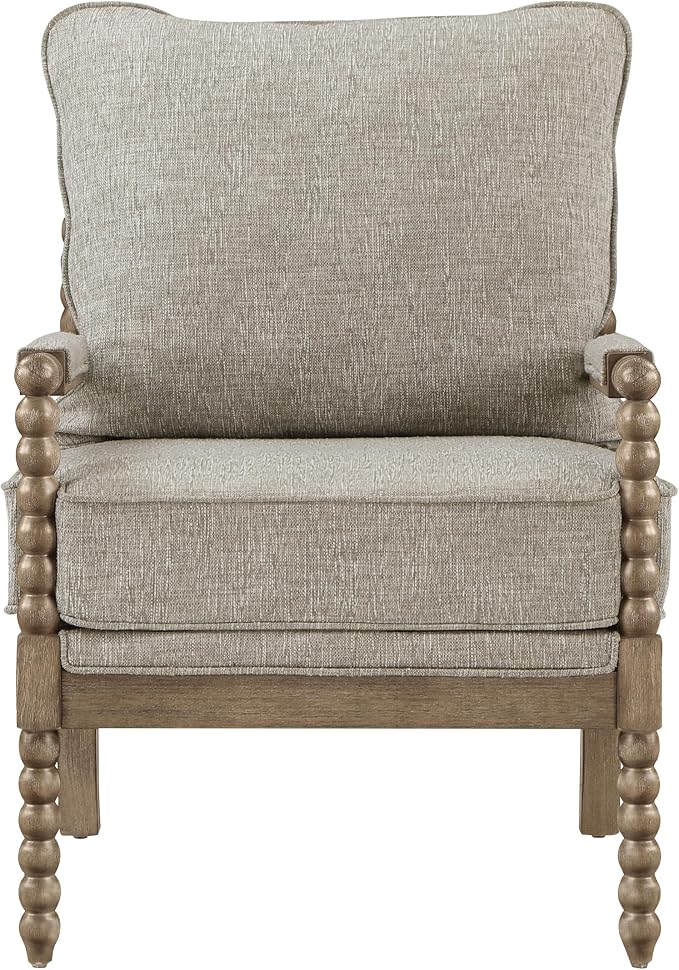 OSP Home Furnishings Fletcher Spindle Accent Chair - Image 4