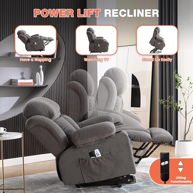 MAHOMICO Power Lift Recliner Chair - Image 5
