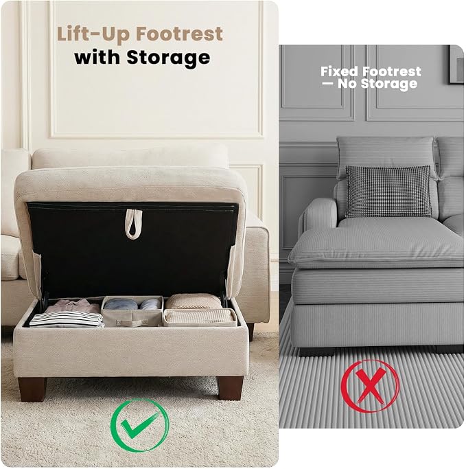 DOPEDIO L-Shaped Sectional Sofa - Image 4