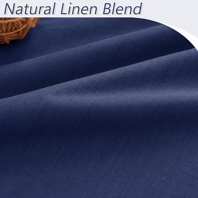 Guken 100% Blackout Curtains 102 Inch Length 2 Panels Set - Image 3