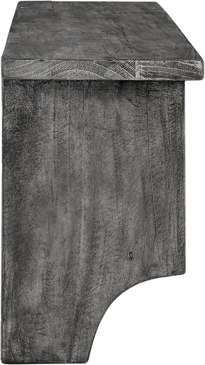 Alaterre Furniture Pomona Entryway Coat Rack – Rustic Farmhouse 48-Inch - Image 9