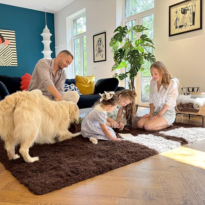 OLANLY 7x7 Machine Washable Large Area Rugs - Image 5