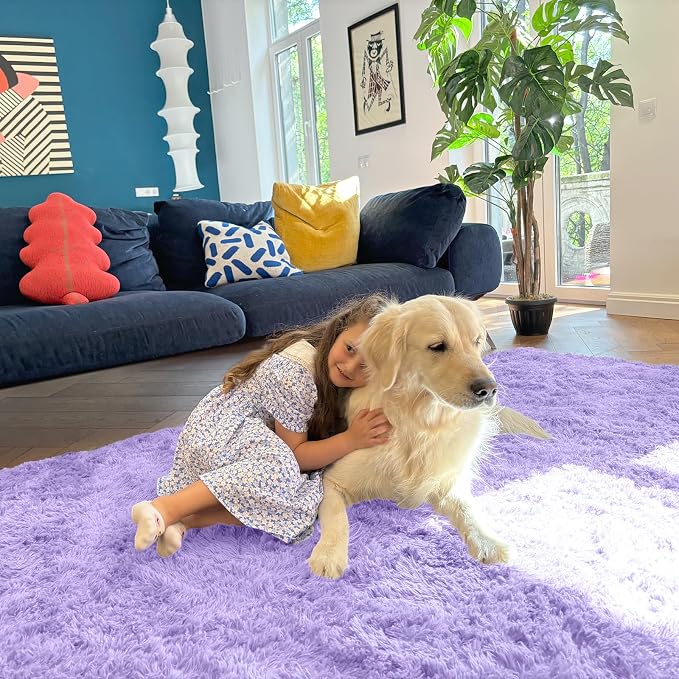 OLANLY 8x10 Machine Washable Large Area Rugs - Image 3