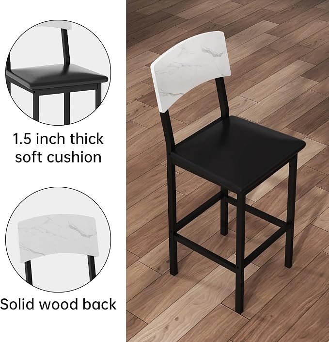AWQM 5-Piece Dining Table Set, Dining Table Set - Image 4