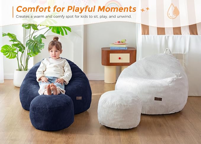 MAXYOYO Kids Bean Bag Chair - Image 3