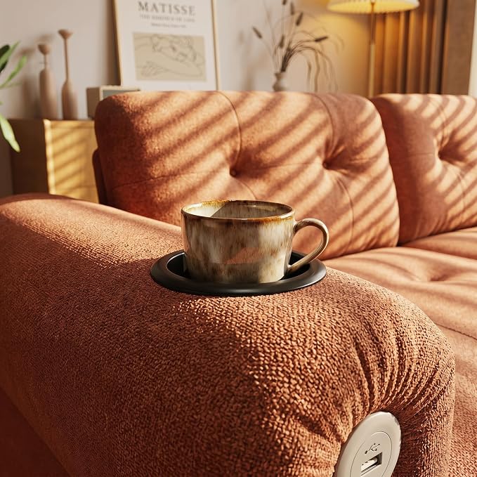 Convertible Couches, Queen Size Pull Out Sofa Bed - Image 8