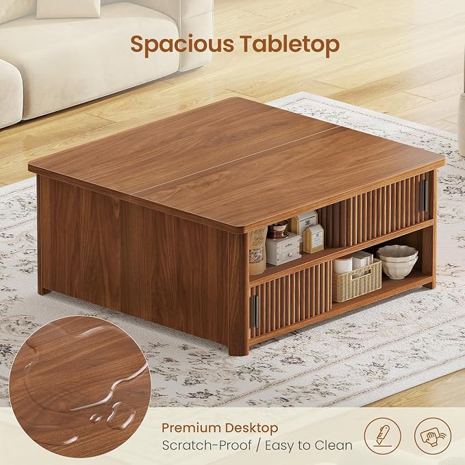 Itaar 31.5" Lift Top Coffee Table - Image 5