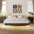 LYNSOM 3 Pieces King Bedroom Set, Floating Bed Frame by LYNSOM