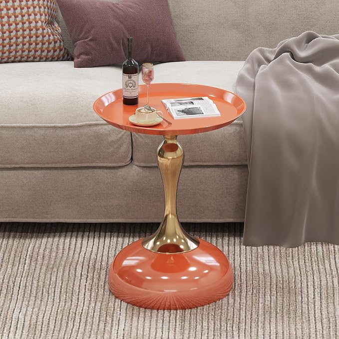 2-Pack Sleek Hourglass Side Table - Image 6