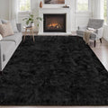 6x9 Area Rugs for Living Room Bedroom: Ultra Soft Fluffy Shag Rug Upgrade by Luxturiy
