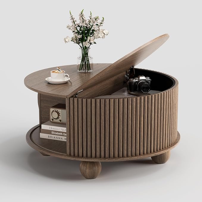 JOINICE Round Coffee Table - Image 8