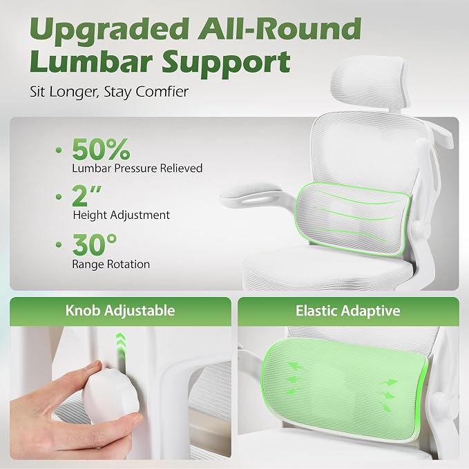 AreShark Office Chair Ergonomic Desk Chairs - Image 4