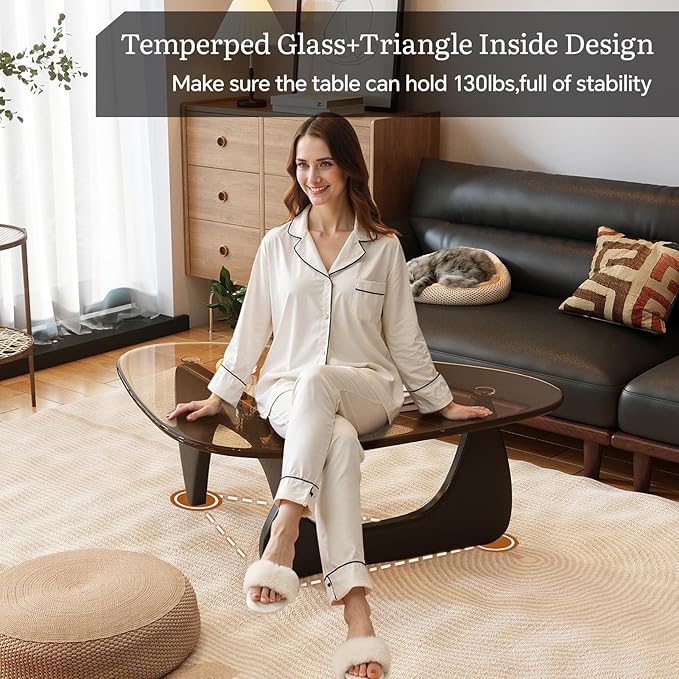 Coffee Table for Living Room Mid Century Modern Center Table - Image 4