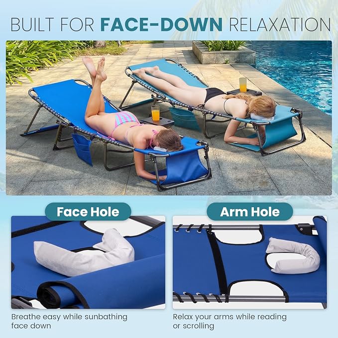 FUNDANGO 400lbs Tanning Chair - Image 4