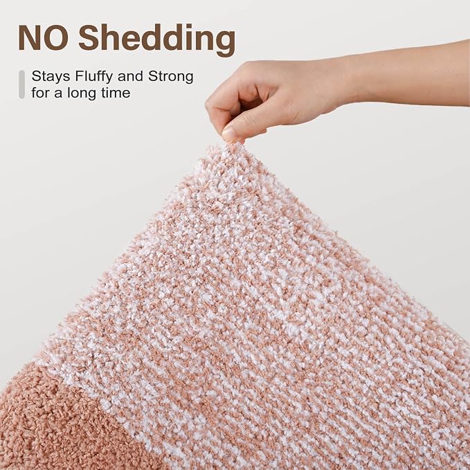 70x24 Long Bathroom Rugs Washable Non Slip, Soft Absorbent Quick Dry Mats - Image 8