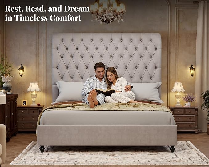 Jocisland King Size Bed Frame - Image 3