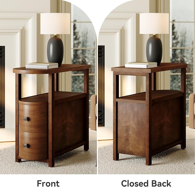 LITTLE TREE Solid Wood End Table Set 2 - Image 6