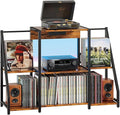 HavenlyYouth Record Player Stand, Record Player Table by HAVENLYYOUTH