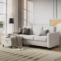 78" Sectional Sofa Couches for Living Room, Convertible L Shaped Couch by Lonkwa