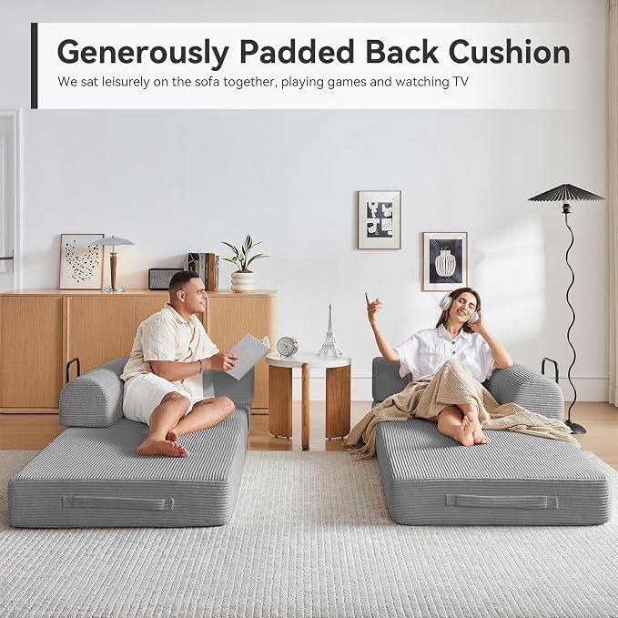 Convertible Sleeper Sofa Bed, Sleeper Sofa - Image 7