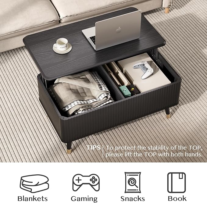 JOINICE Lift Top Coffee Table - Image 3