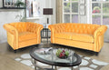 RARZOE 2 Pieces of Living Room Furniture Sofa Sets, Modern Contemporary Tufted by RARZOE