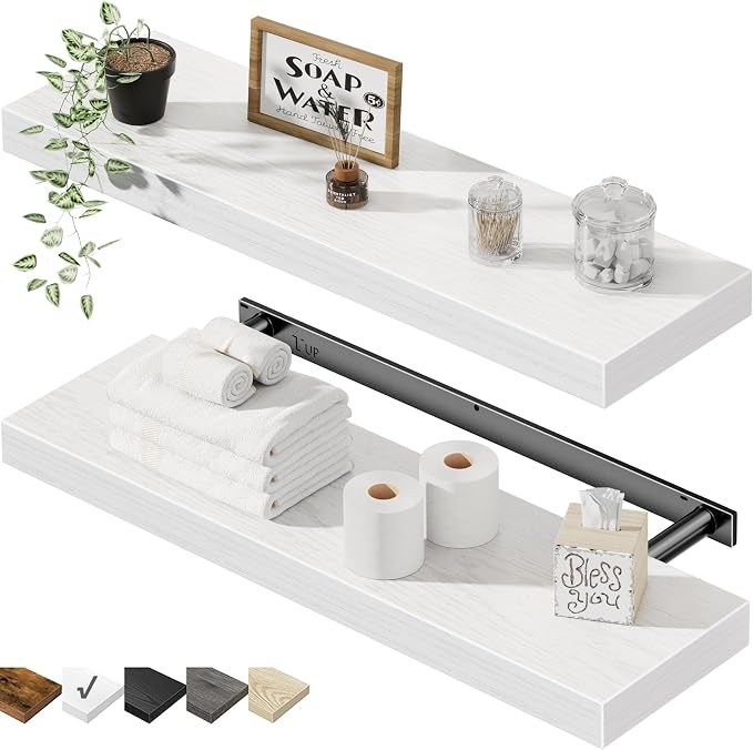 QEEIG Floating Shelves for Wall 23.6" Long by QEEIG
