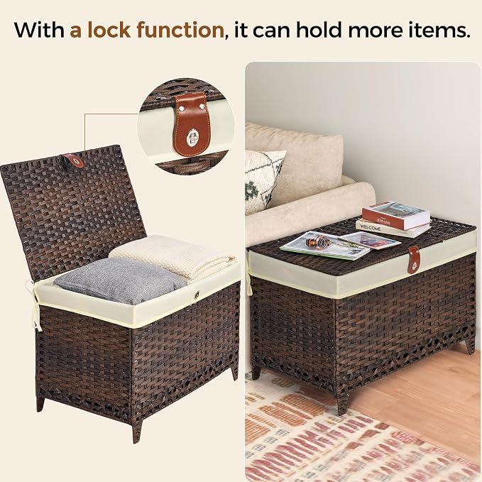 Honjourai Wicker Storage Basket - Image 2