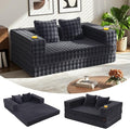 COMAX Futon Sofa Bed, 4‑in‑1 Convertible Sofa Bed, Folding Boneless Couches by COMAX