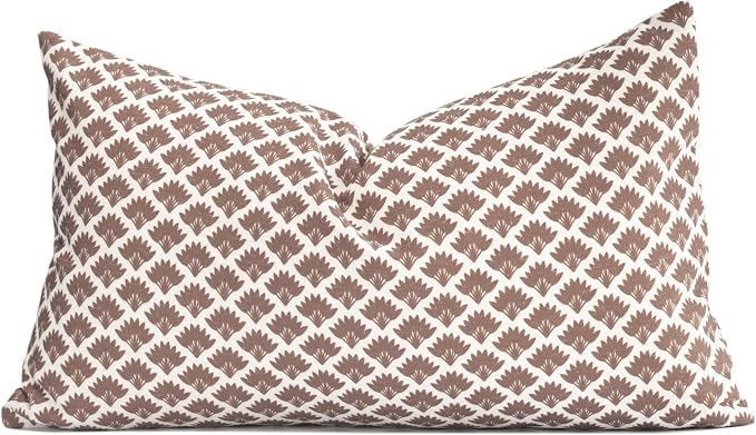 Crumbs Home Modern Farmhouse Fall Linen Indoor Outdoor Lumbar Pillow Cover Only by CRUMBSHOME