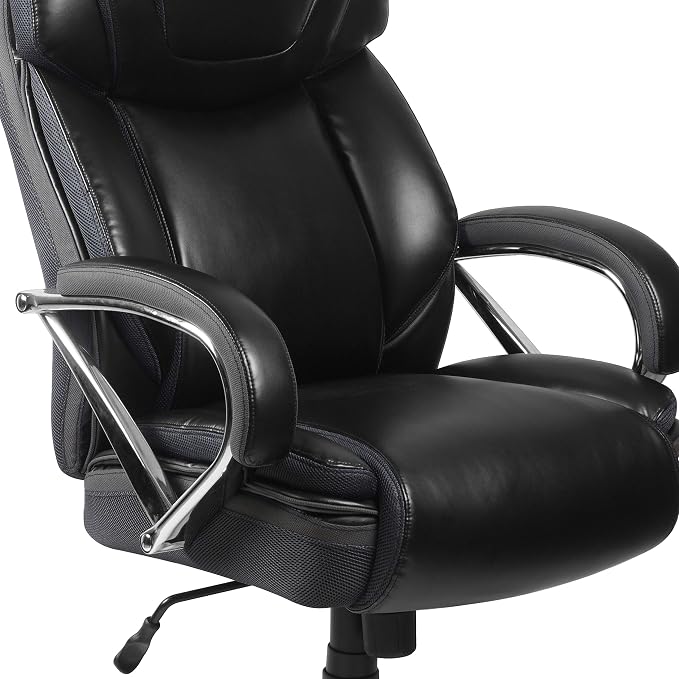 Flash Furniture HERCULES Series Big & Tall 500 lb. Rated Black LeatherSoft - Image 14
