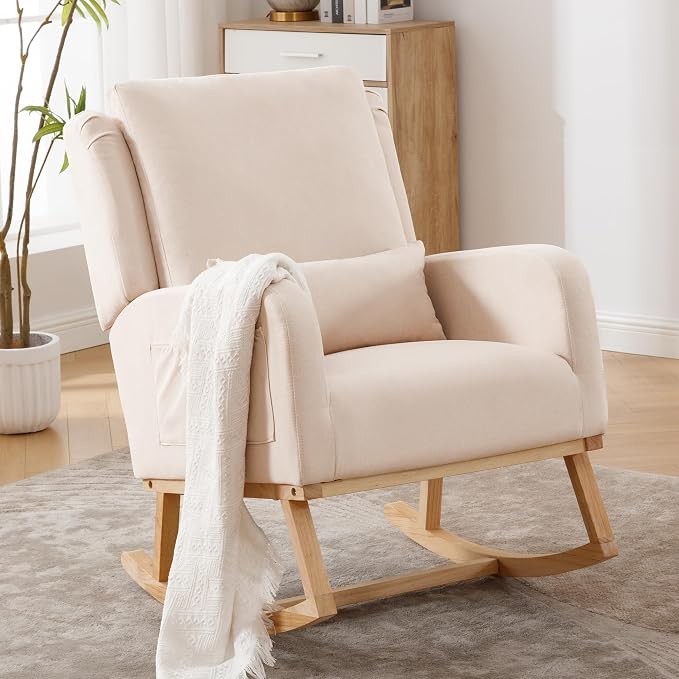 HCHAIRH Rocking Chair Nursery, Nursing Rocking Chairs - Image 9