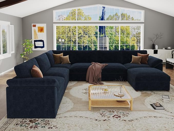 EASE MOOSE Oversized Sectional Modular Sofa, Modern Comfort L Shape Sectional - Image 6