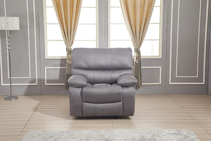 Betsy Furniture Microfiber Reclining Sofa Couch Set Living Room Set 8007 - Image 5