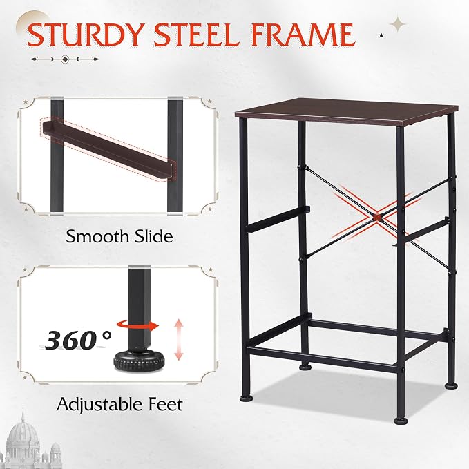 WLIVE Night Stand Set 2, Dresser and Nightstand Sets, Nightstands - Image 7