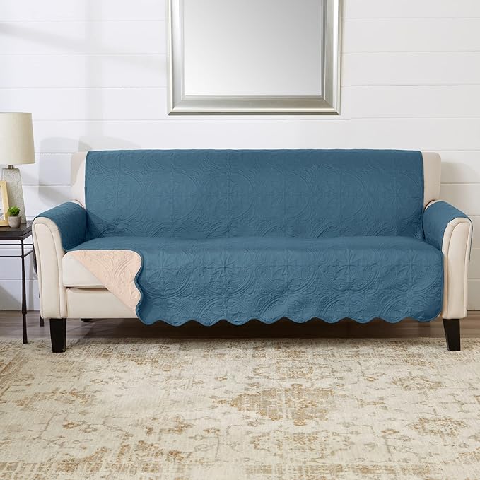 Great Bay Home Reversible Sofa Cover by GreatBayHome