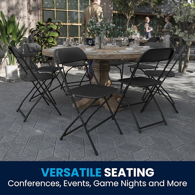 Flash Furniture Hercules Series Plastic Folding Chairs - Image 8
