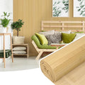 Bamboo Wall Panel for Interior Wall Decor, Renewable Pole Wrap Wainscoting Roll by Inchoco