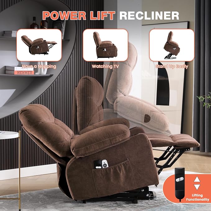 MAHOMICO Power Lift Recliner Chair - Image 5