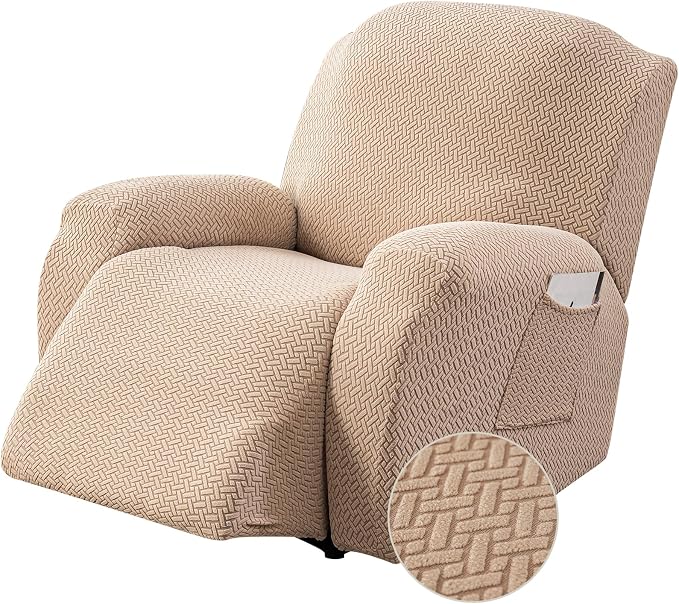 Genina Recliner Chair Cover, Stretch Reclining Chair Covers, Recliner Sofa by Genina