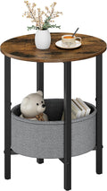 Vagusicc Round Side Table End Table by Vagusicc