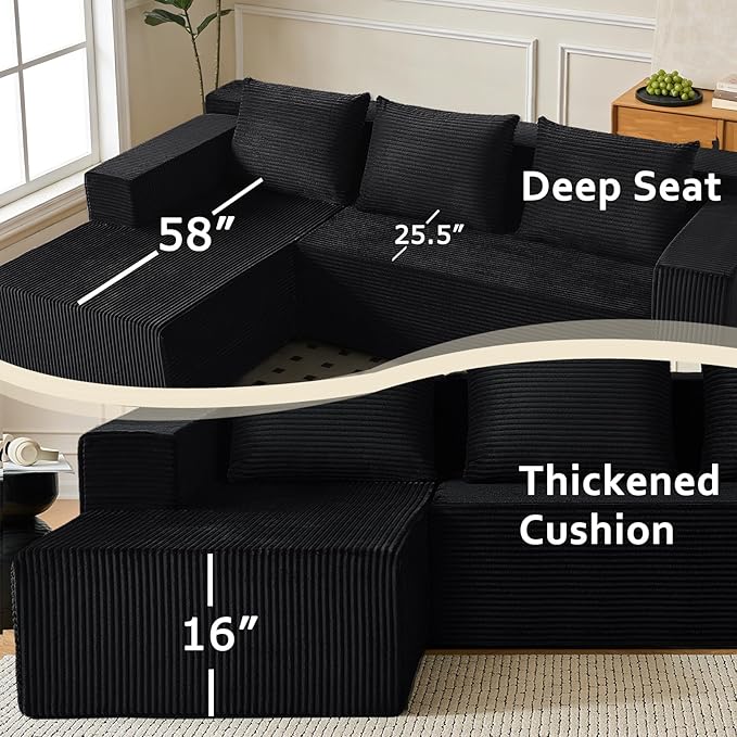 ANONER 103” Modular Sectional Sofa - Image 2