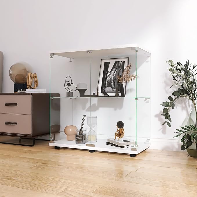 LFT HUIMEI2Y Glass Display Cabinet 2-Shelf - Image 6