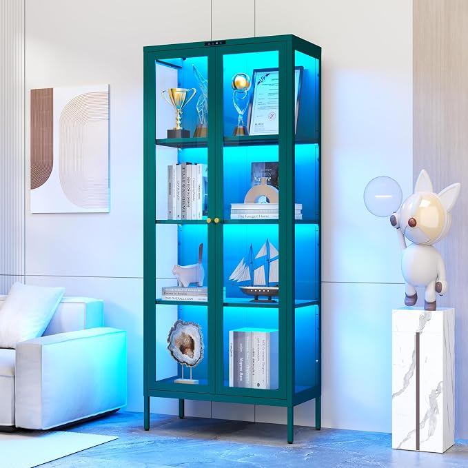 Polup Glass Display Cabinet - Image 2