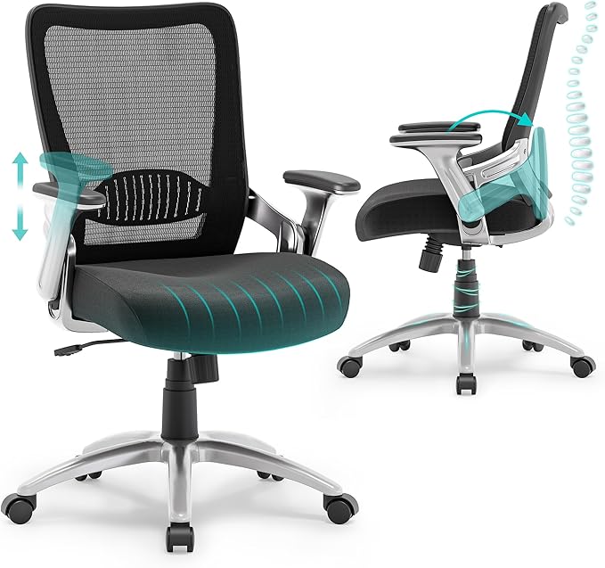 SUNNOW Office Chair, Ergonomic Computer Desk Chair, Sturdy Executive Task Chair by SUNNOW