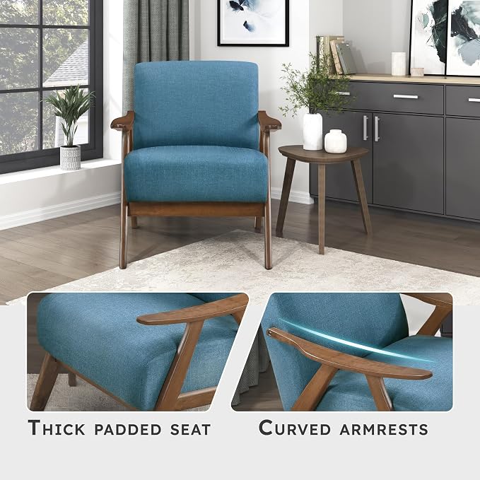 Lexicon Mid Century Modern Accent Chair - Image 5